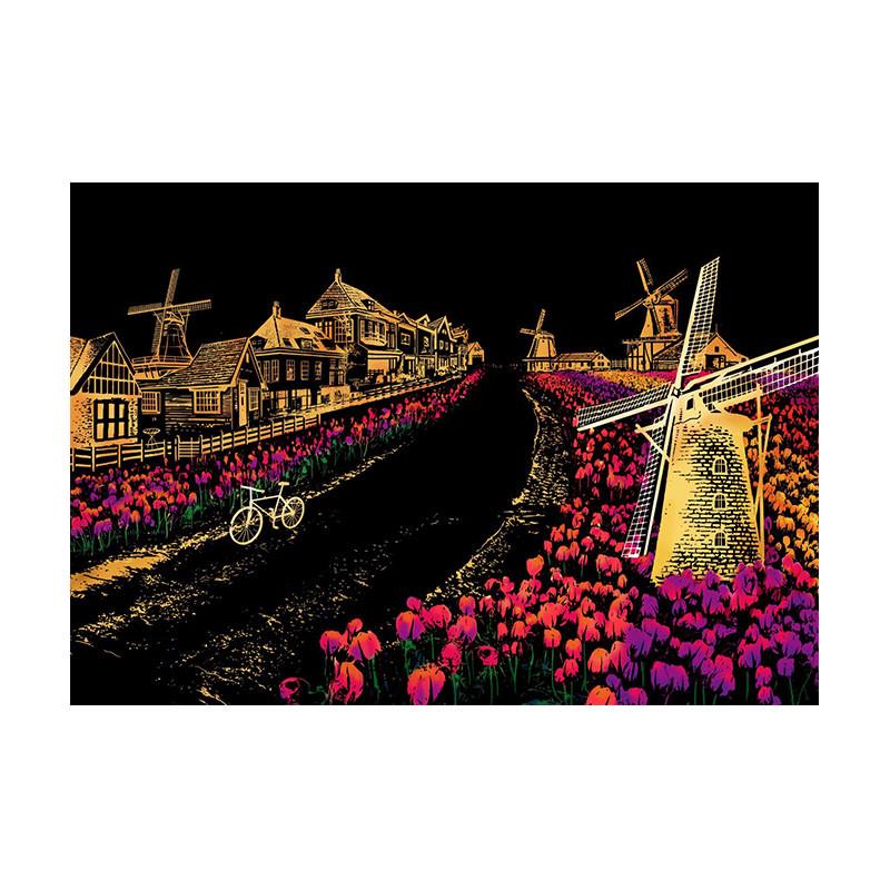 Скретч-картина YUELU M1-А09 Holland Скретч-картина YUELU M1-А09 Holland