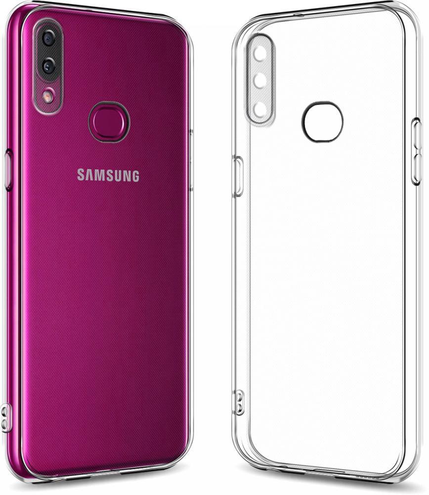 Прозрачный Чехол Samsung Galaxy A10s A107 (ультратонкий силиконовый) (10079)