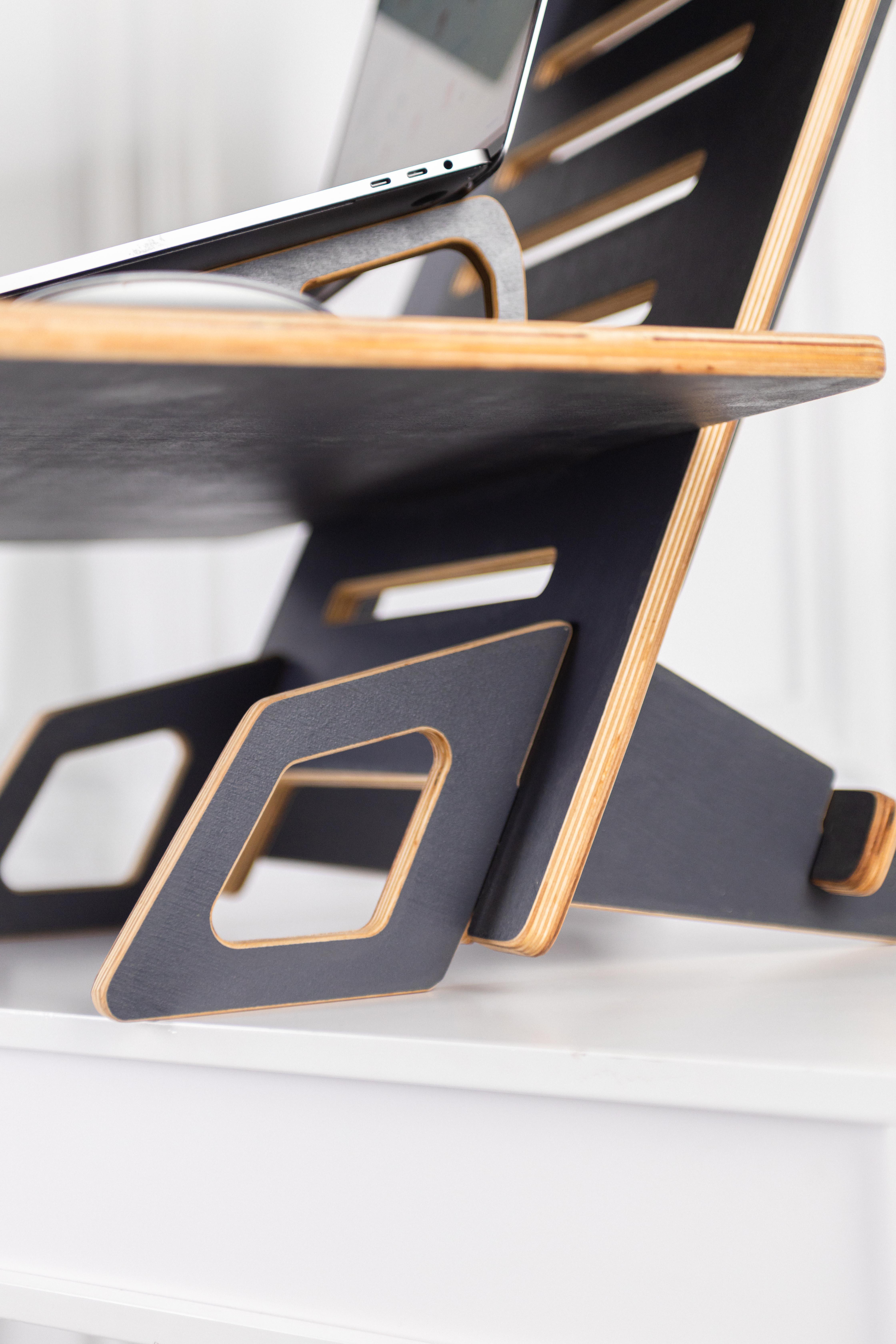 Стол для ноутбука универсальный Otaman desk Mini desk Гранитный (465788) - фото 4