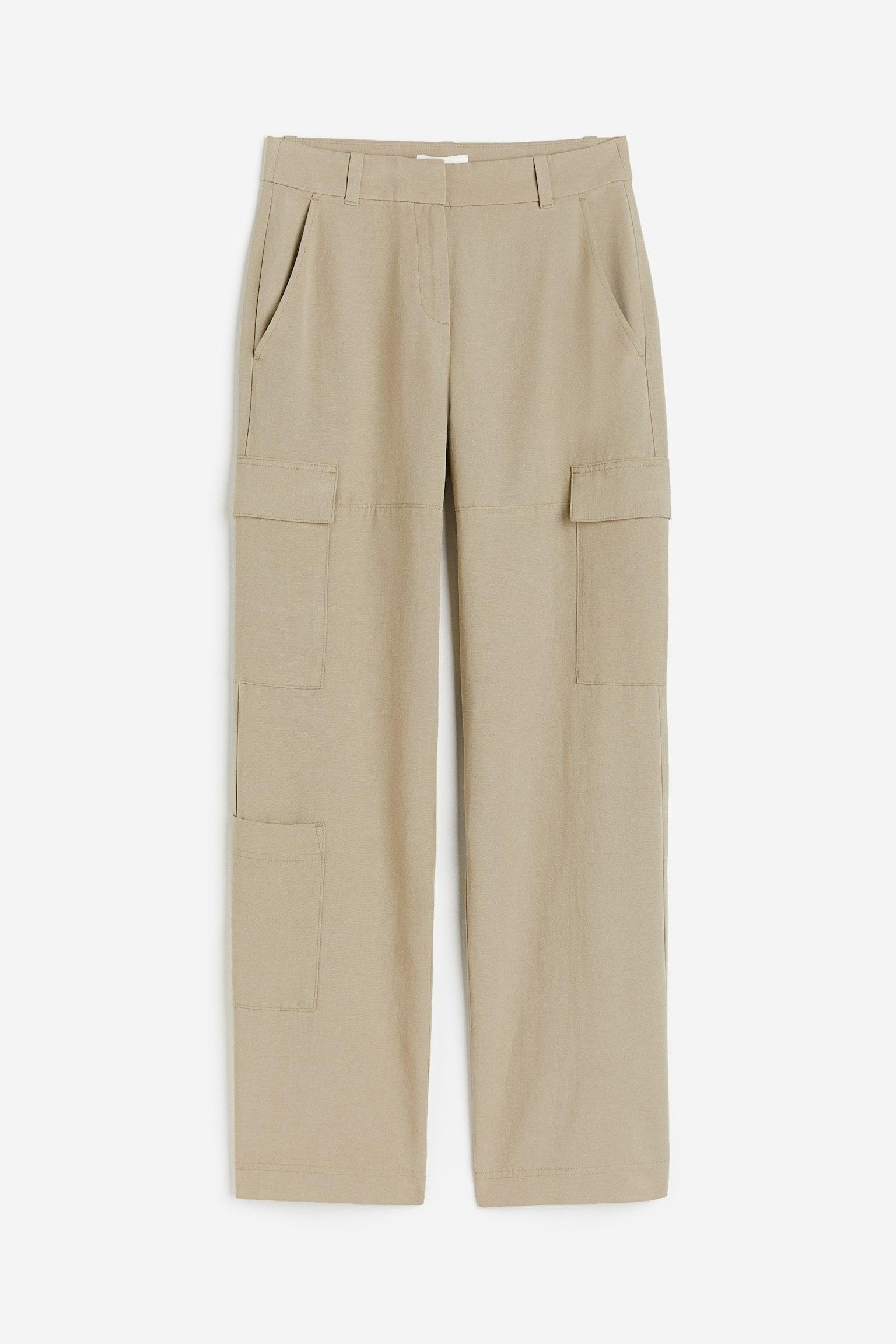 Штани жіночі H&M р. 40 Хакі (X11021159835)