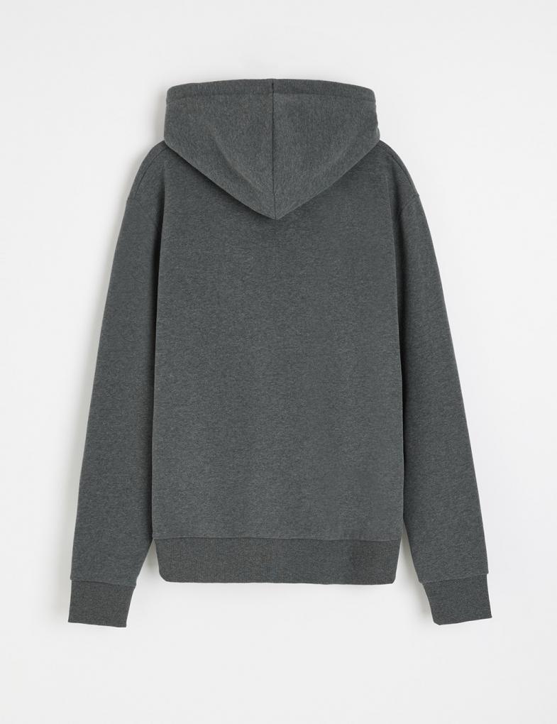 Толстовка чоловіча Diverse BASEZIP M XL Графітовий меланж (5905384089830) - фото 2 Толстовка чоловіча Diverse BASEZIP M XL Графітовий меланж (5905384089830) - фото 2