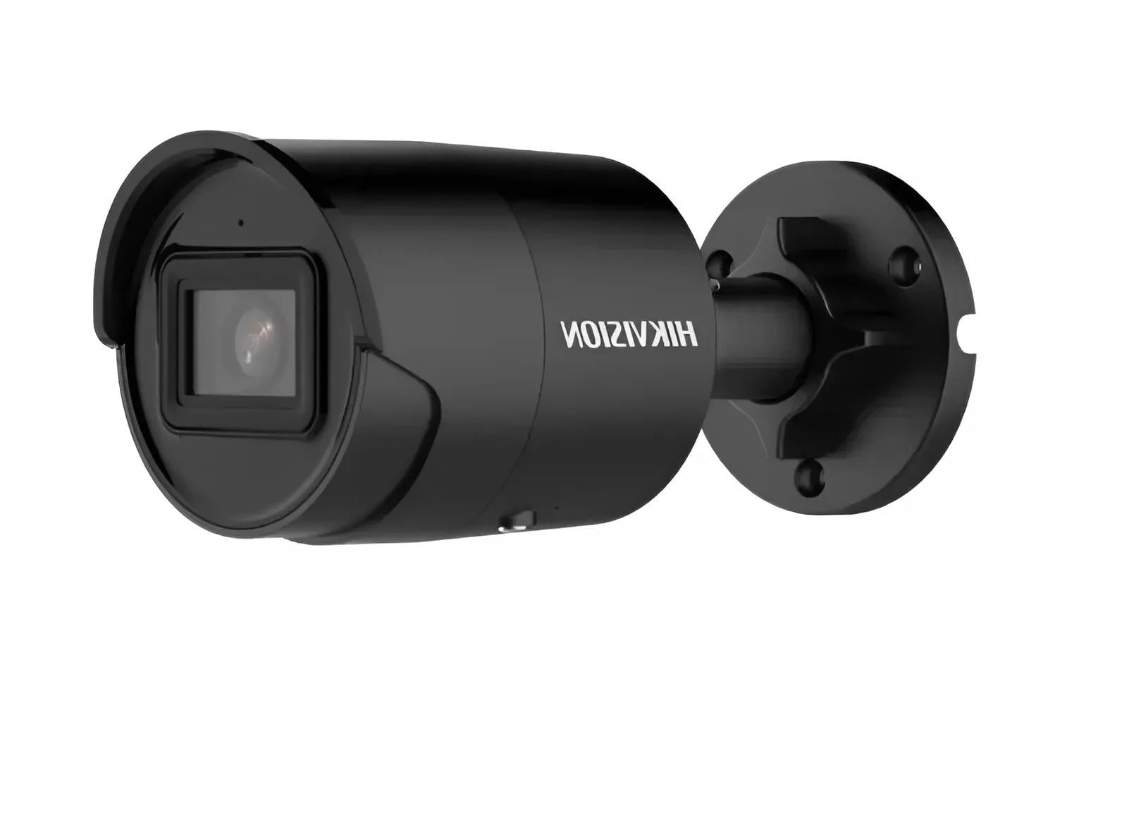 Камера видеонаблюдения с микрофоном Hikvision DS-2CD2043G2-IU 2,8 мм 4 Мп Черный (99-00007329)