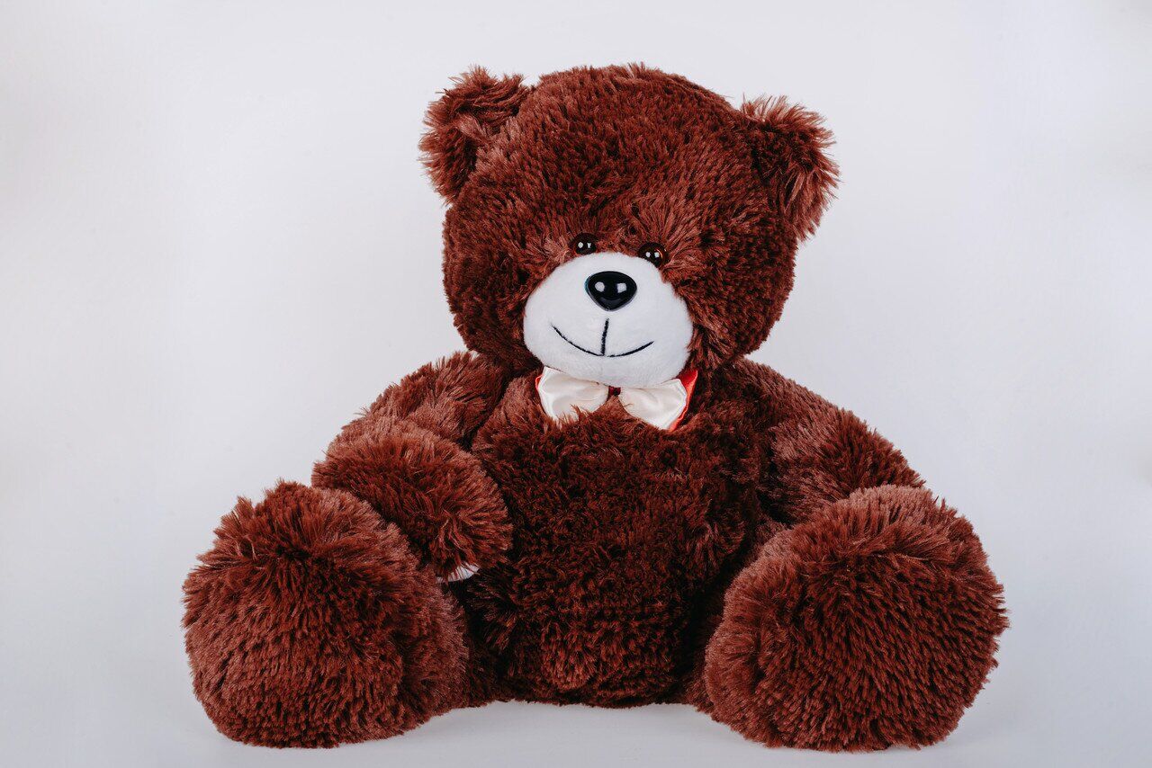 Мишка плюшевый Yarokuz Мартин 50 см Шоколадный (346)