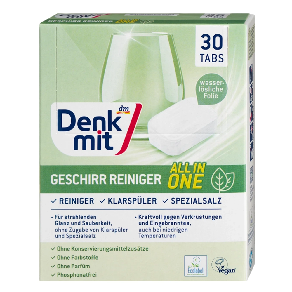 Таблетки для посудомоечной машины DenkMit Nature 30 шт. (EPI-15102025-772)