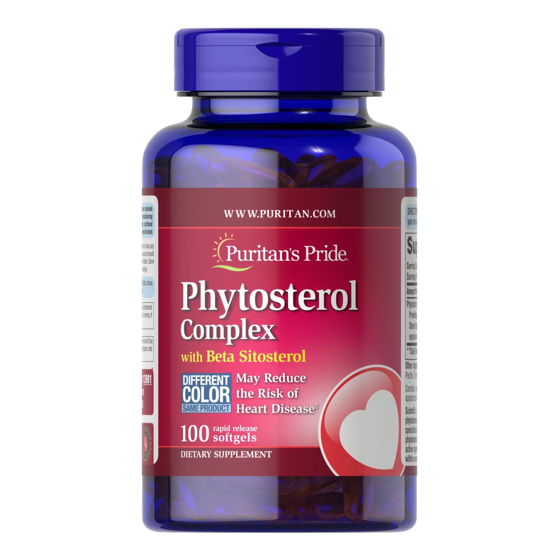 Натуральная добавка Phytosterol Complex 1000 mg 100 softgels (2022-10-2928)