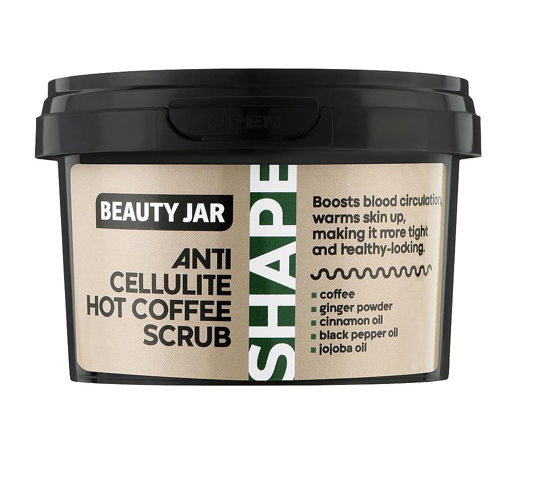 Скраб для тіла антицелюлітний Hot Coffee Beauty Jar 250 г (4751030833149)