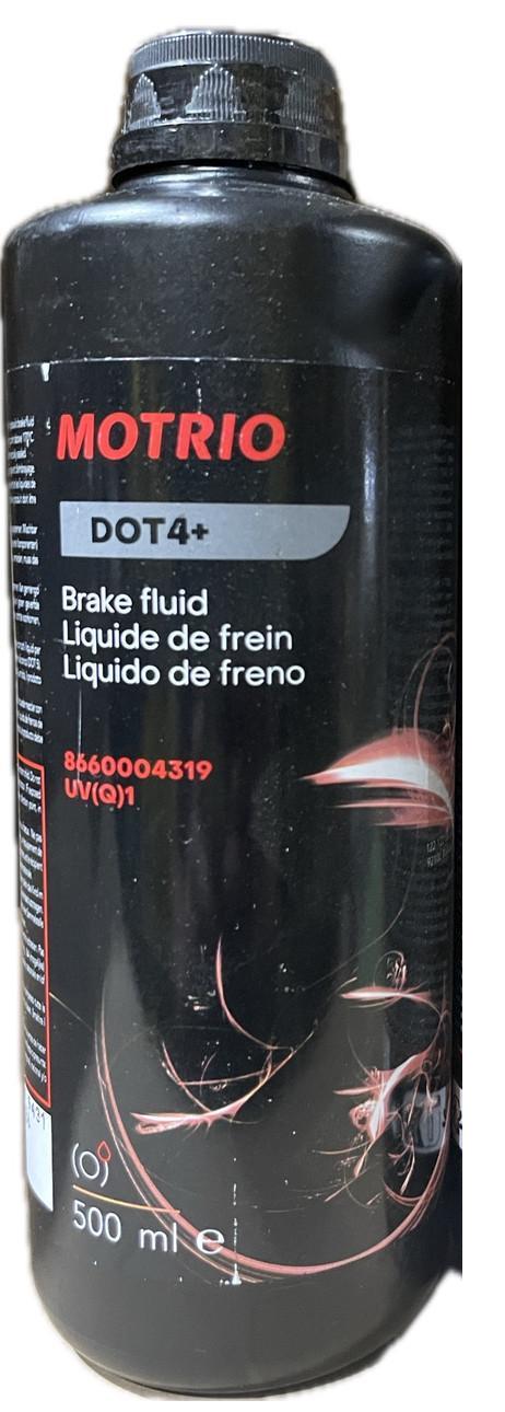Тормозная жидкость Motrio DOT 4 ABS ASR 500 мл (8660004319) Тормозная жидкость Motrio DOT 4 ABS ASR 500 мл (8660004319)