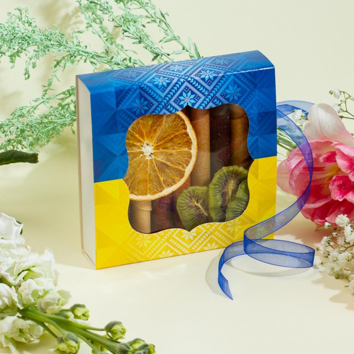 Набір пастили подарунковий Асорті прапор 150 г (FS-05003/2)