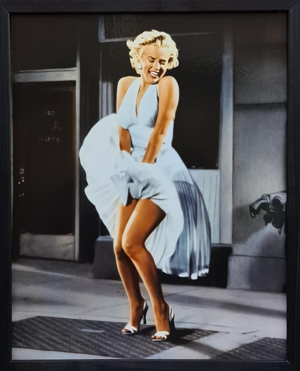 Фотокартина в деревянной раме Marilyn Monroe 2 40х50 см (POS-4050-194)