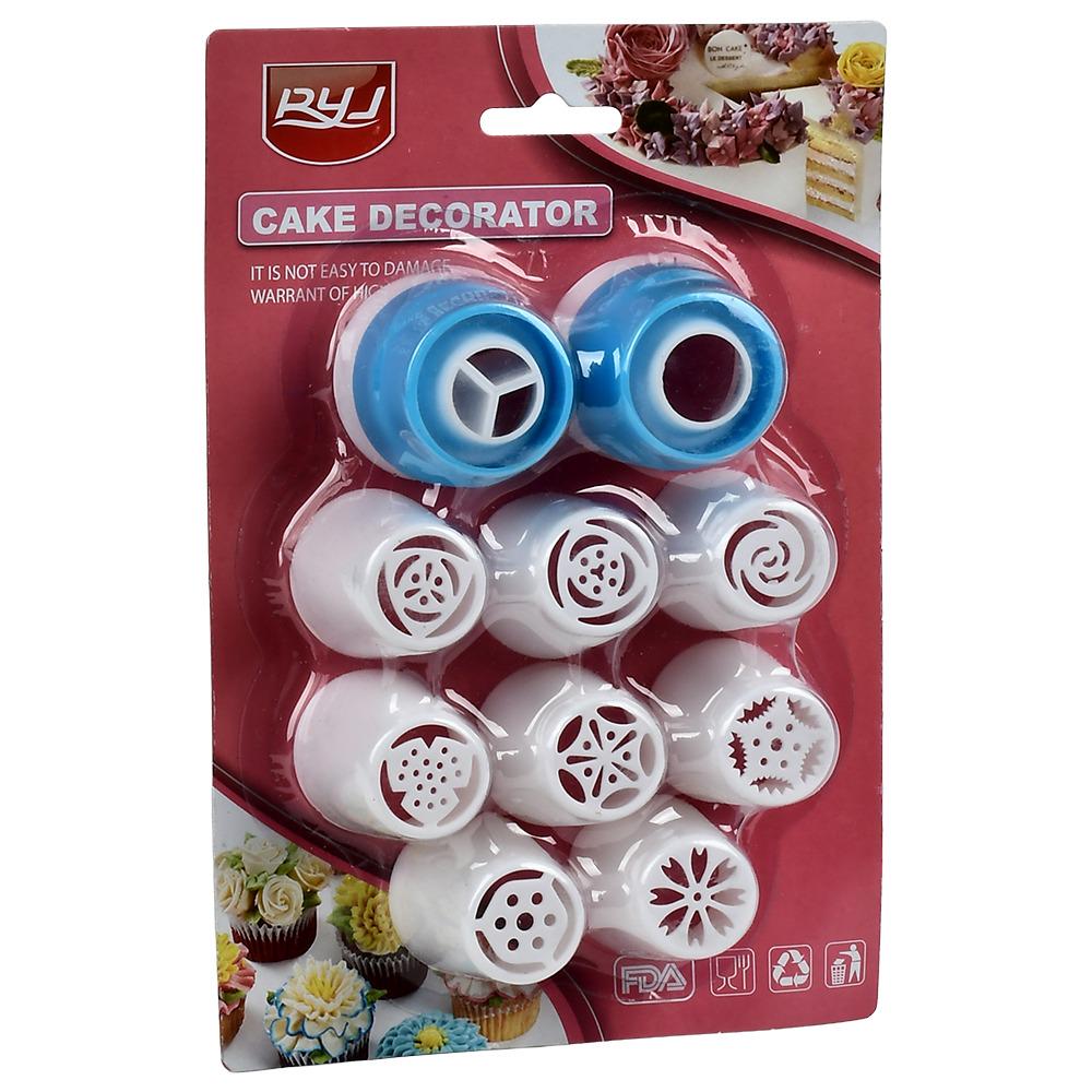 Насадки для кондитерского шприца/мешка 10 пр. 21х14 см (R32660)