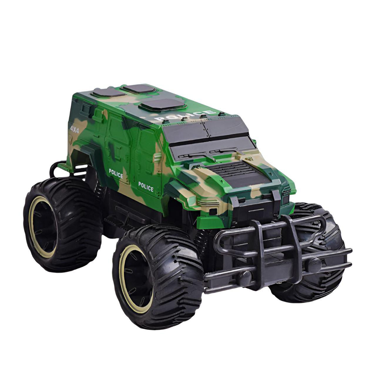 Джип на радіокеруванні 666-108 B-1 1:16 на батарейках Зелений Джип на радіокеруванні 666-108 B-1 1:16 на батарейках Зелений