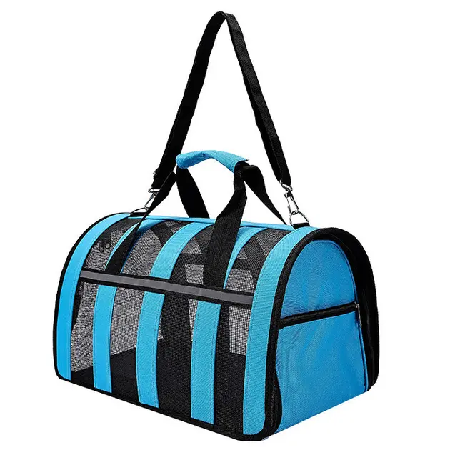 Сумка-переноска для кошек и собак CosmoPet CP-46 Голубой (8-18-VEN-E036/3)