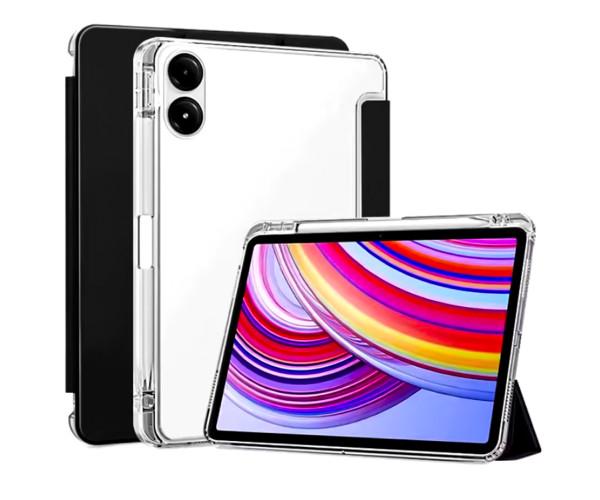 Чехол-книжка Glass Magnet Flip Cover для Xiaomi Redmi Pad Pro 12,1 Черный