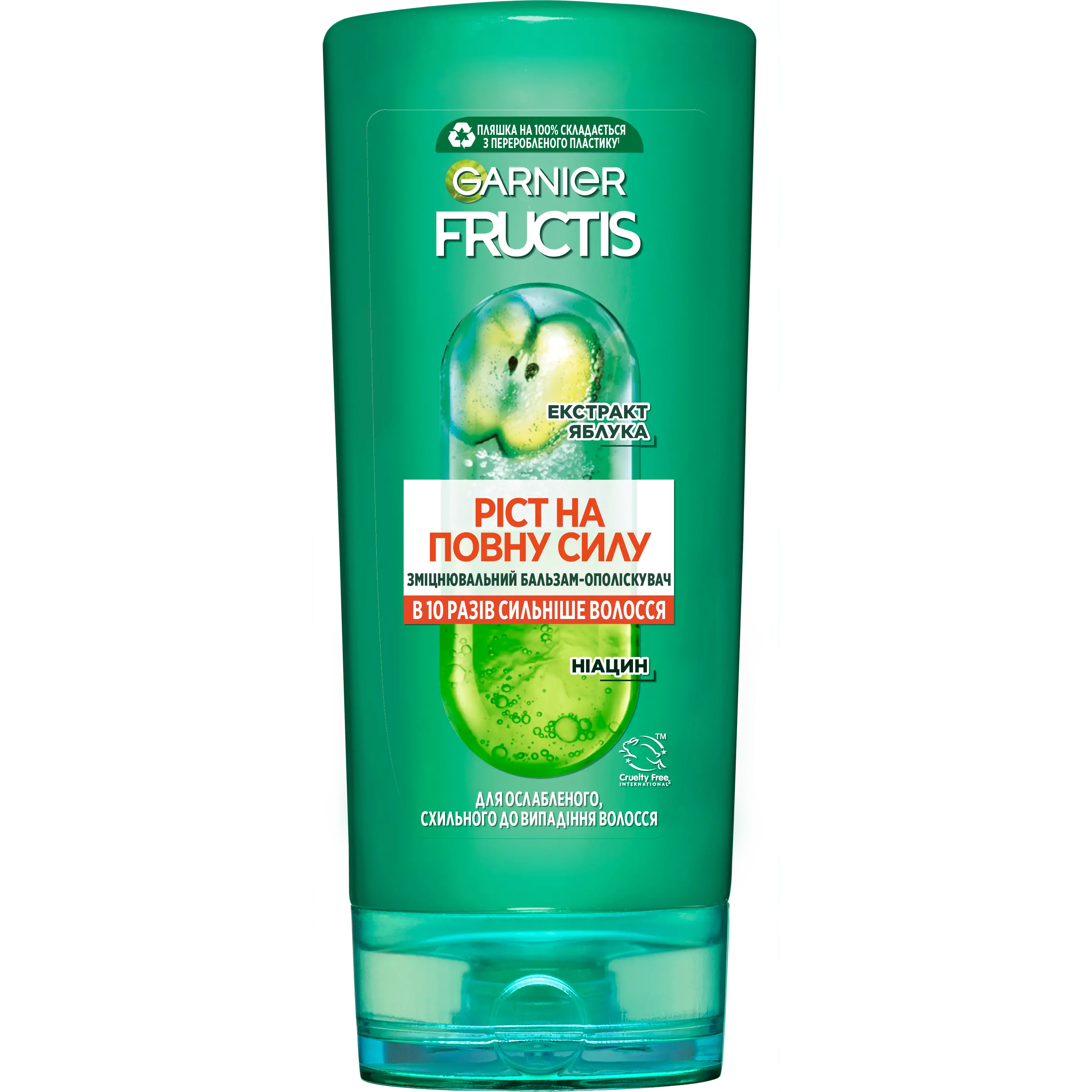 Бальзам-ополаскиватель Garnier Fructis Рост во всю силу ослабленных волос склонных к выпадению 200 мл (775862)