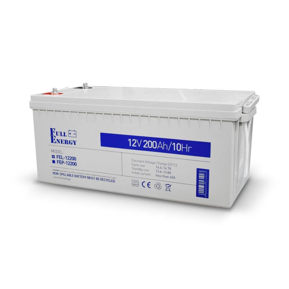 Аккумулятор гелевый GEL Full Energy FEL-12200 12V 200Ah Аккумулятор гелевый GEL Full Energy FEL-12200 12V 200Ah