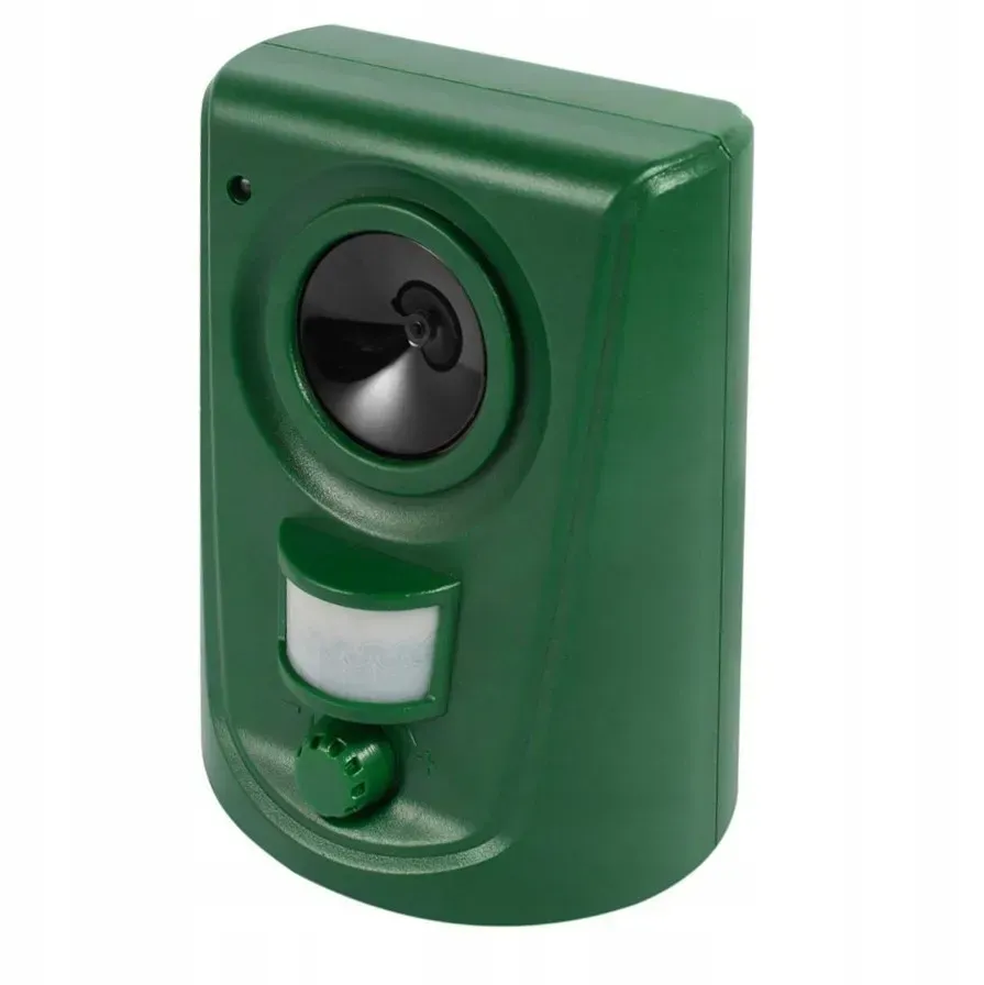 Відлякувач тварин ультразвуковий Bass Polska BH 60110 з інфрачервоним датчиком Зелений - фото 5 Відлякувач тварин ультразвуковий Bass Polska BH 60110 з інфрачервоним датчиком Зелений - фото 5