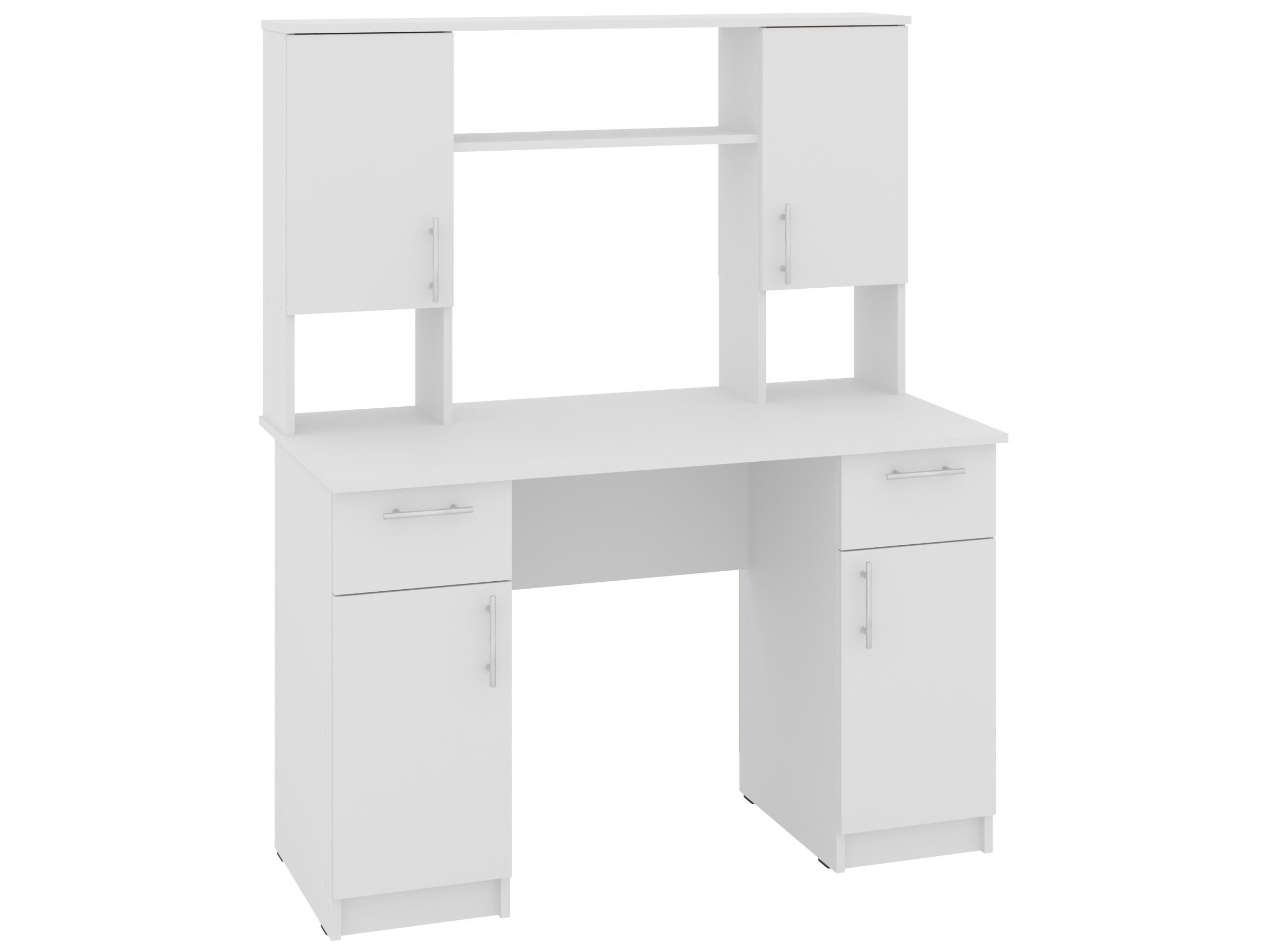 Письменный стол PEHOTIN Вектор 120х60х75/147 см Белый (PN-101292)