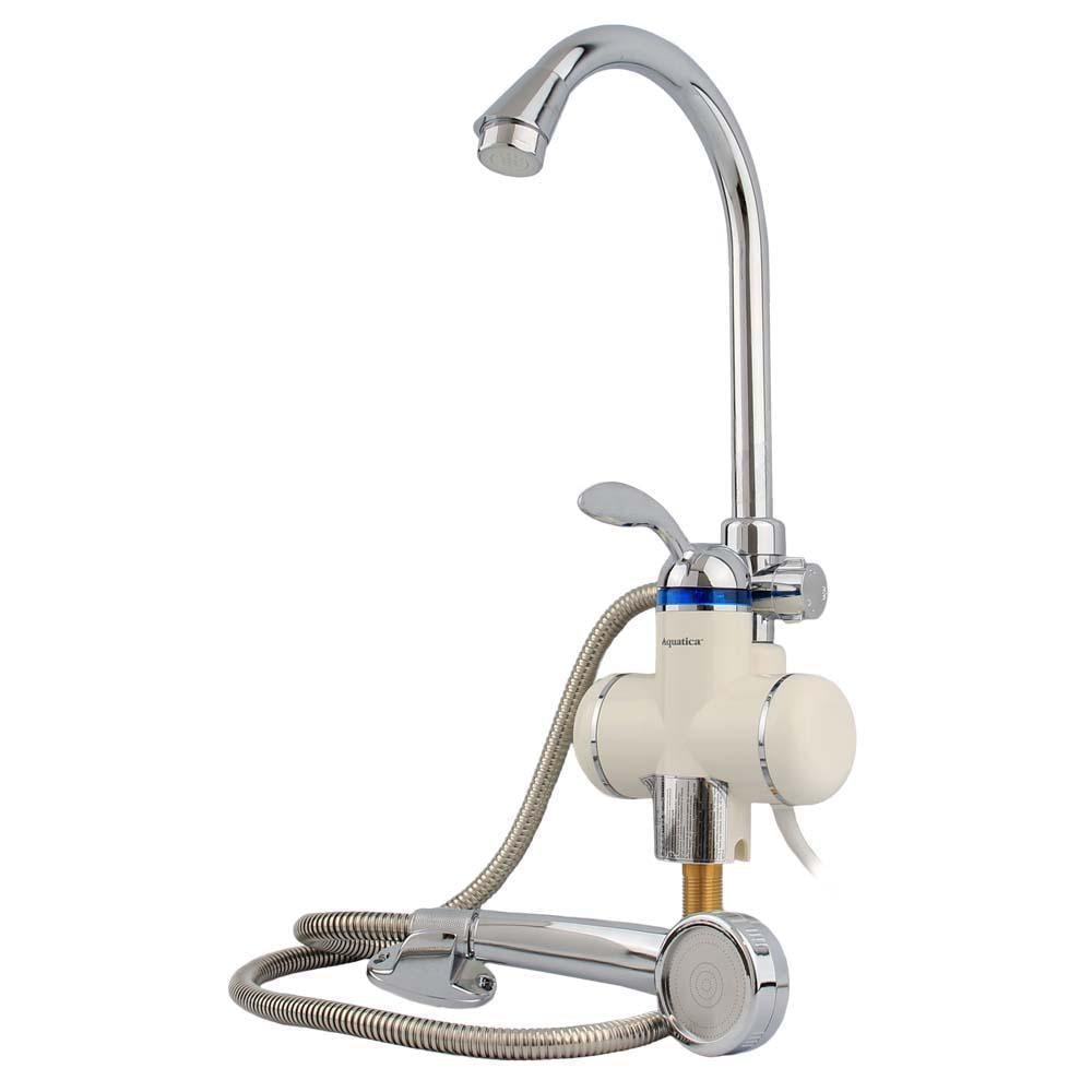 Кран-водонагреватель проточный Aquatica LZ-6C111W 3 кВт 0,4-5 бар (9795203)