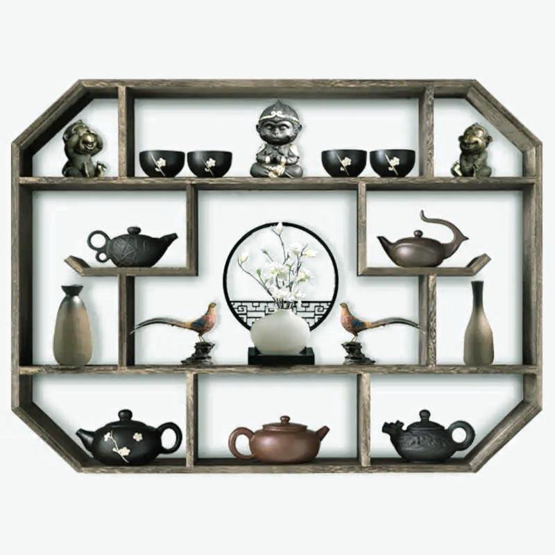 Полка для кружек из дерева Стантия 100 Мокко (СДК-1011410)