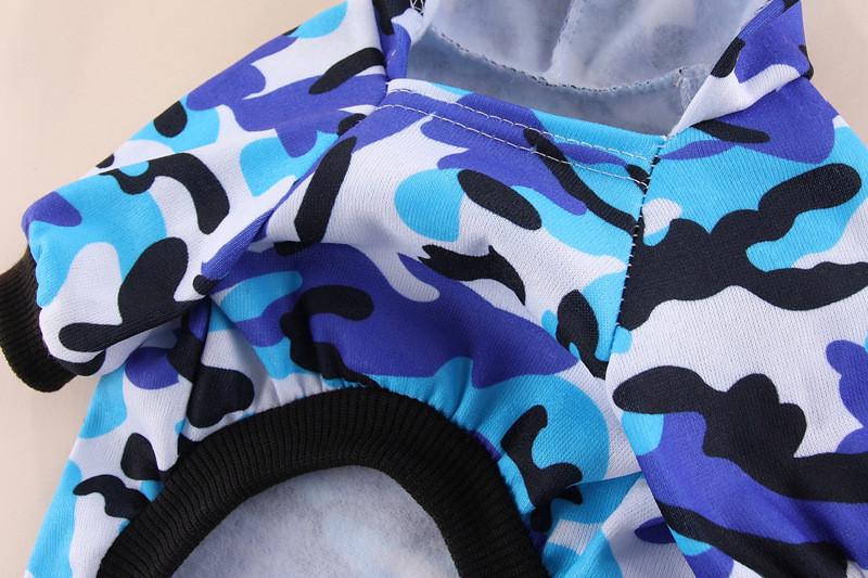 Худі Камуфляжне з пікселем для собак XS Синій (1C0430) - фото 7