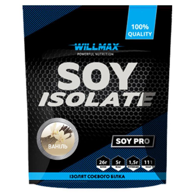 Протеин соевый SOY ISOLATE Willmax 900 г Ваниль