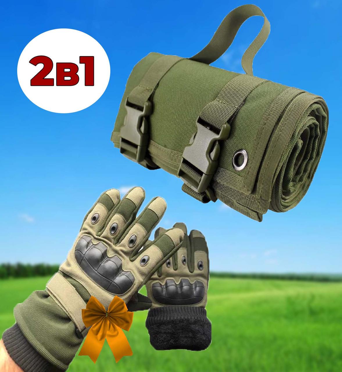Каремат армійський 200х72 см та рукавиці зимові XL - фото 5 Каремат армійський 200х72 см та рукавиці зимові XL - фото 5