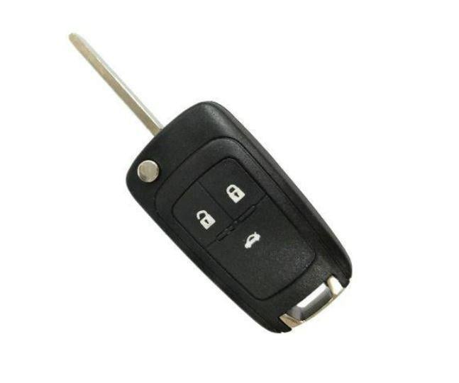 Корпус выкидного авто ключа для Chevrolet CRUZE/Aveo 3 кнопки