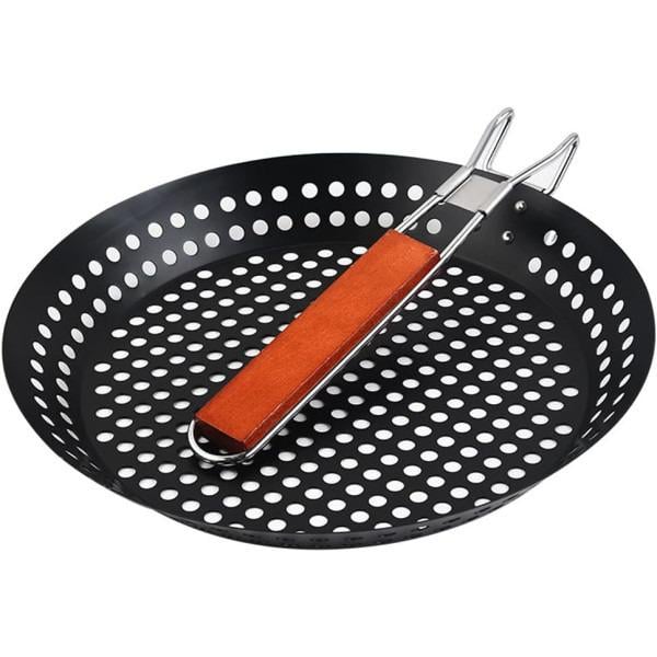 Сковорода решетка для барбекю из нержавеющей стали (26137248) - фото 3