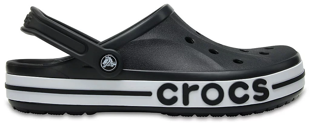 Сабо Crocs Bayaband Clog M6-W8 р. 38 Black/White - фото 2