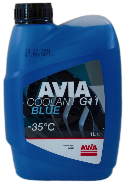 Антифриз Avia G11 -35°С 1 л Синий (000035258)