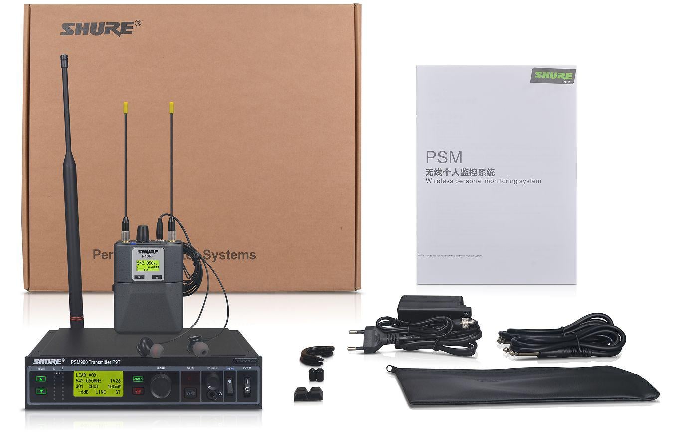 Система персонального мониторинга Shure PSM900 In-Ear Phone Stereo Monitor беспроводная (0147)