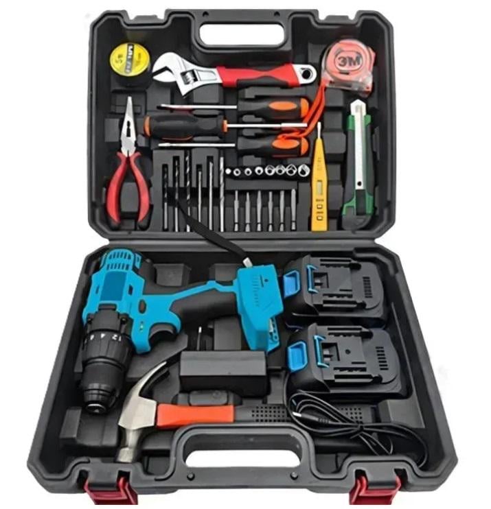 Шуруповерт KRAISSMANN 2102 ABS-S2 20/2 с набором инструментов