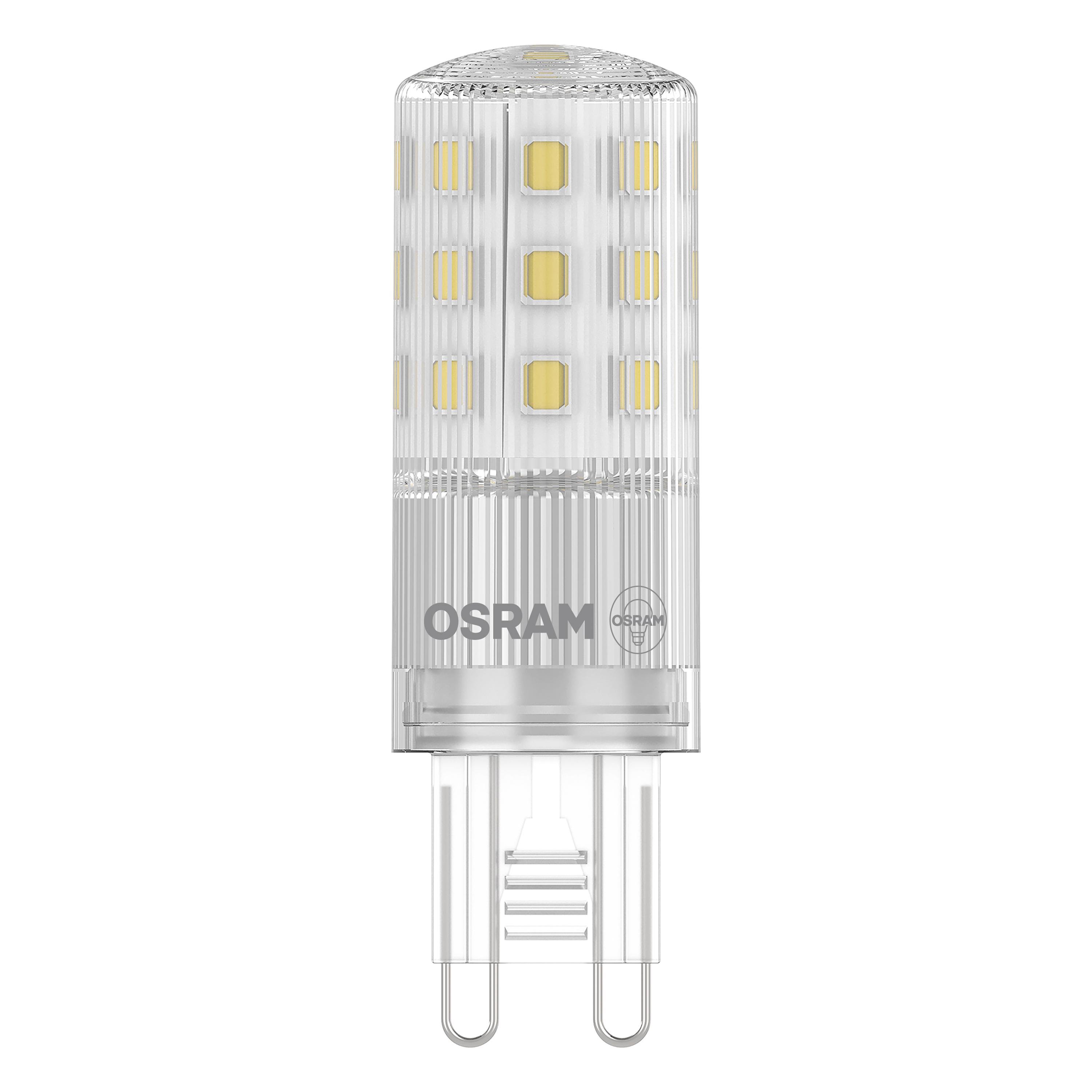 Лампа світлодіодна Osram PIN 60 4,9W 220V 806lm 4000K G9 18x59 мм капсула (4058075840546)