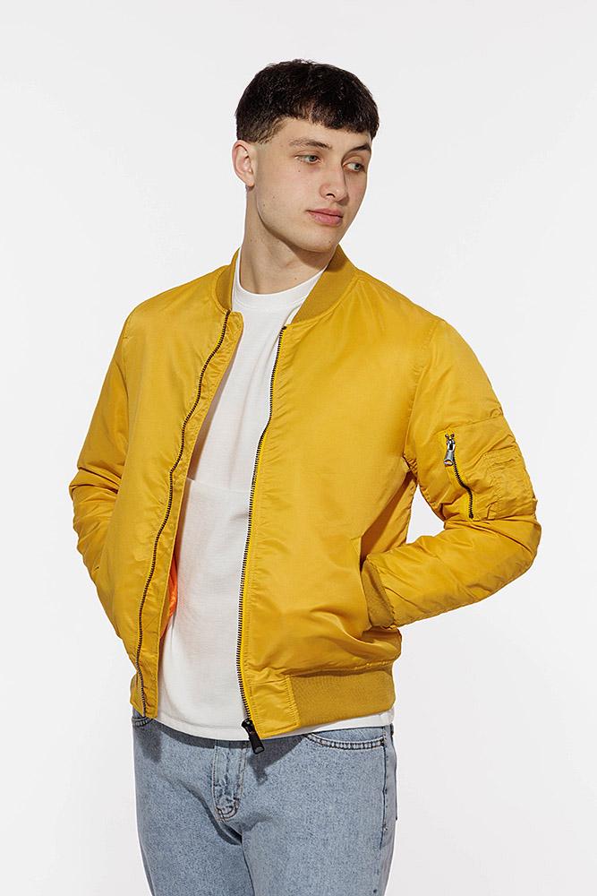 Куртка чоловіча ЦБ-00207113 р. 46 Гірчичний (28421876)