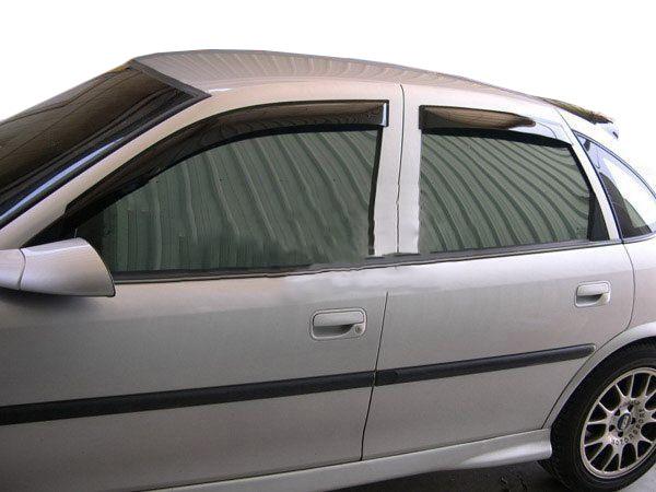 Ветровики SD HIC для Opel Vectra B 1995-2002 гг. поликарбонат Черный