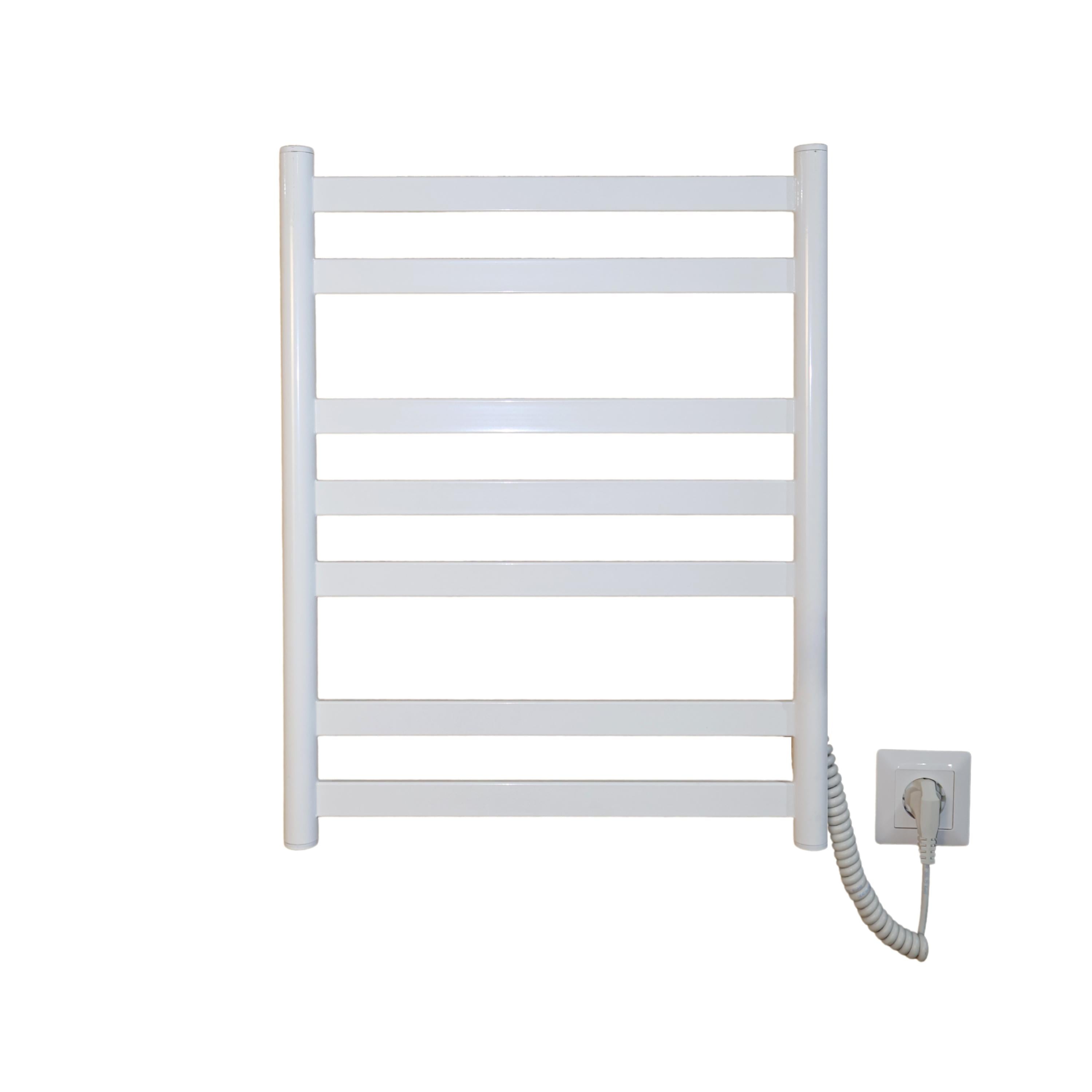 Полотенцосушитель электрический Carino Міа 590x490 см Белый глянцевый (M5949LWG)