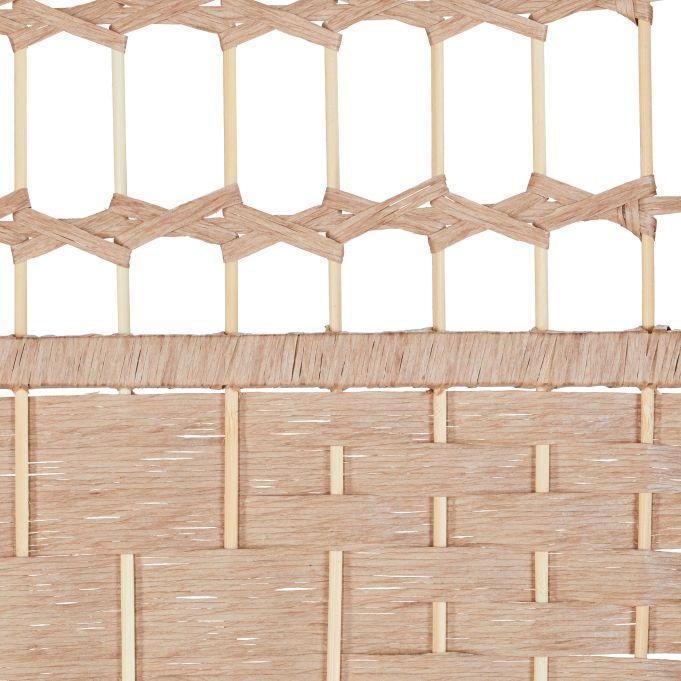 Стена складная из 4 частей в плетеном стиле декоративная для зонирования - фото 8 Стена складная из 4 частей в плетеном стиле декоративная для зонирования - фото 8