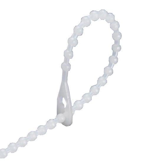 Стяжка шаровая многоразовая Спектр Lux 150 мм 100 шт. Белый (000014407)