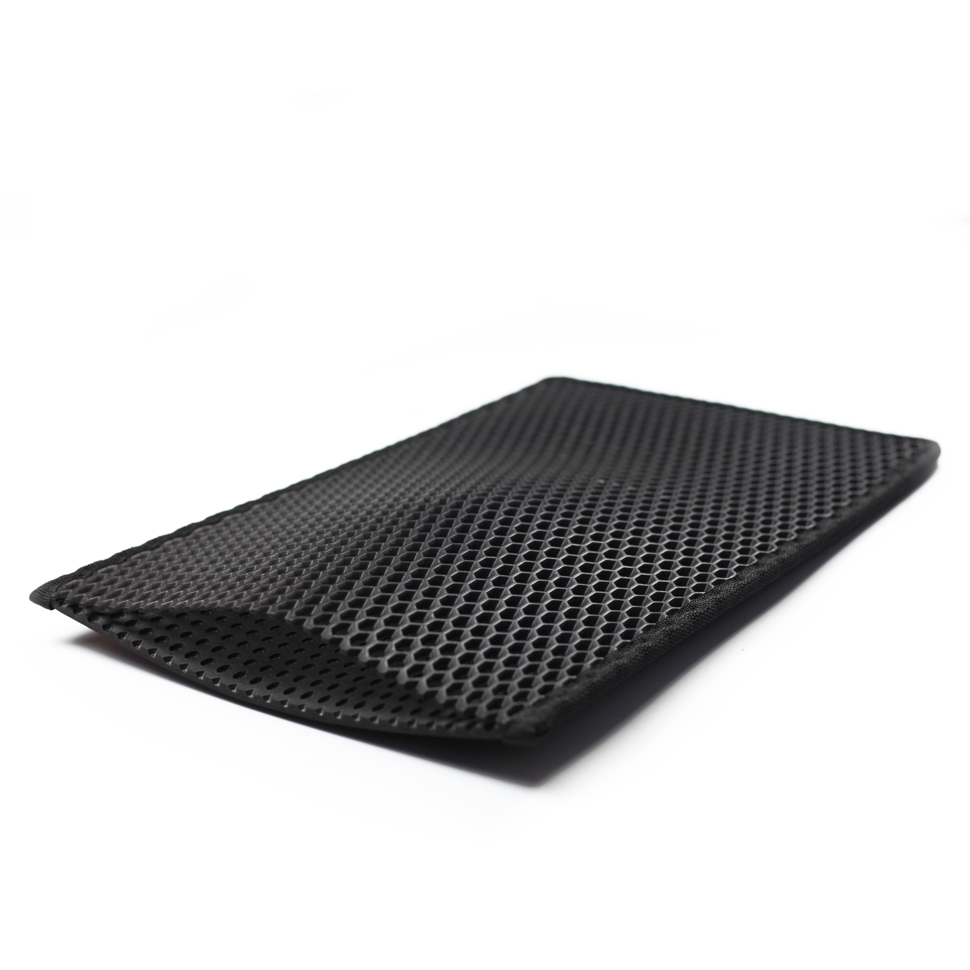 Коврик двухслойный Cat in Box для кошачьего лотка EVA 50x30 см Черный - фото 1 Коврик двухслойный Cat in Box для кошачьего лотка EVA 50x30 см Черный - фото 1