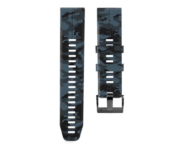 Ремешок Silicone Army для Garmin Fenix Fenix 7X/6X/6X Pro/Tactix 7/Quatix 7X 26 мм Синий