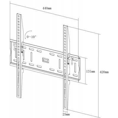 Кронштейн X-Digital STEEL ST315 26-55" 400х400 - фото 2