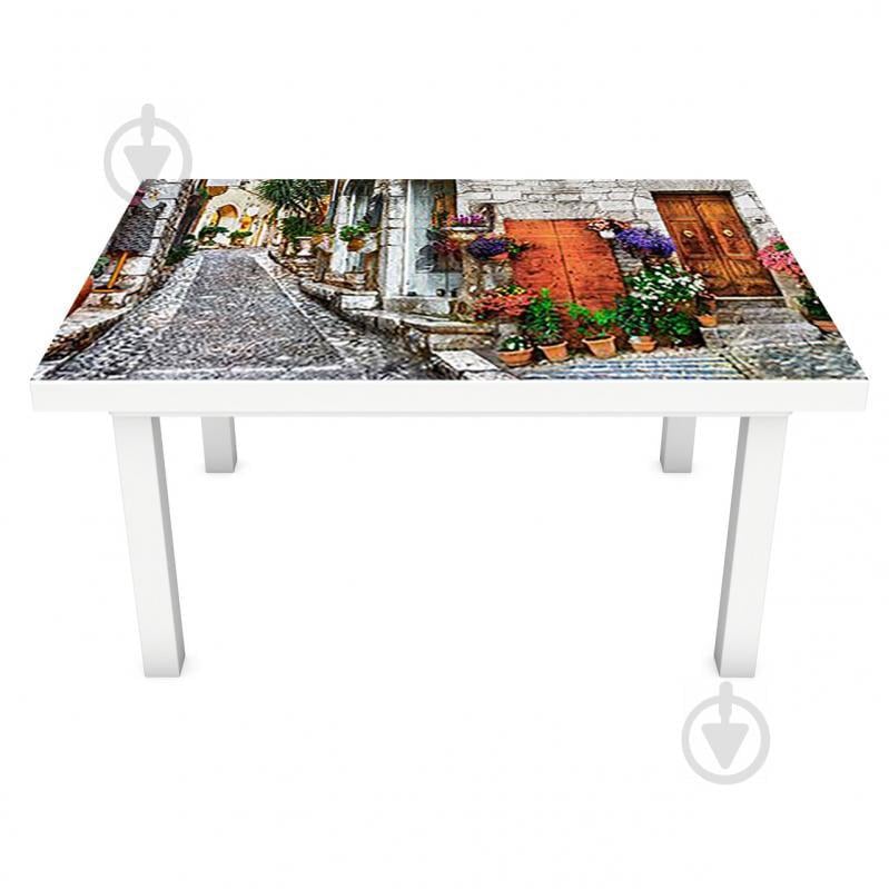 Наклейка на стол Zatarga  " Улицы Прованса 01 " 650х1200мм (Z180308/1st)