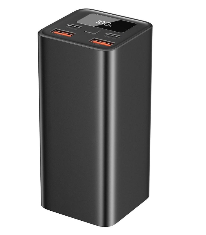 Павербанк для ноутбука Kayfovo 20000 mAh 100W УМБ швидка зарядка з ліхтариком BL-25 Black (28936) Павербанк для ноутбука Kayfovo 20000 mAh 100W УМБ швидка зарядка з ліхтариком BL-25 Black (28936)