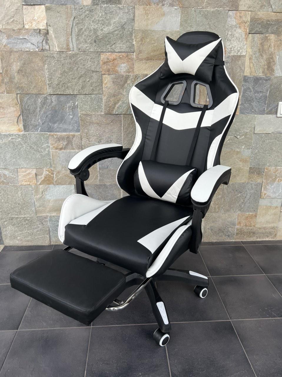 Кресло геймерское Prestige 730 Черно-белый - фото 6 Кресло геймерское Prestige 730 Черно-белый - фото 6