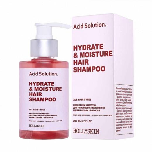Шампунь кислотний для глибокого зволоження шкіри голови та волосся HOLLYSKIN Acid Solution (2002592109)