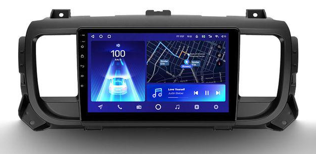 Магнитола штатная Teyes CC2 Plus 3/32 GB 4G+WiFi Citroen Jumpy 3 SpaceTourer 2016-2021