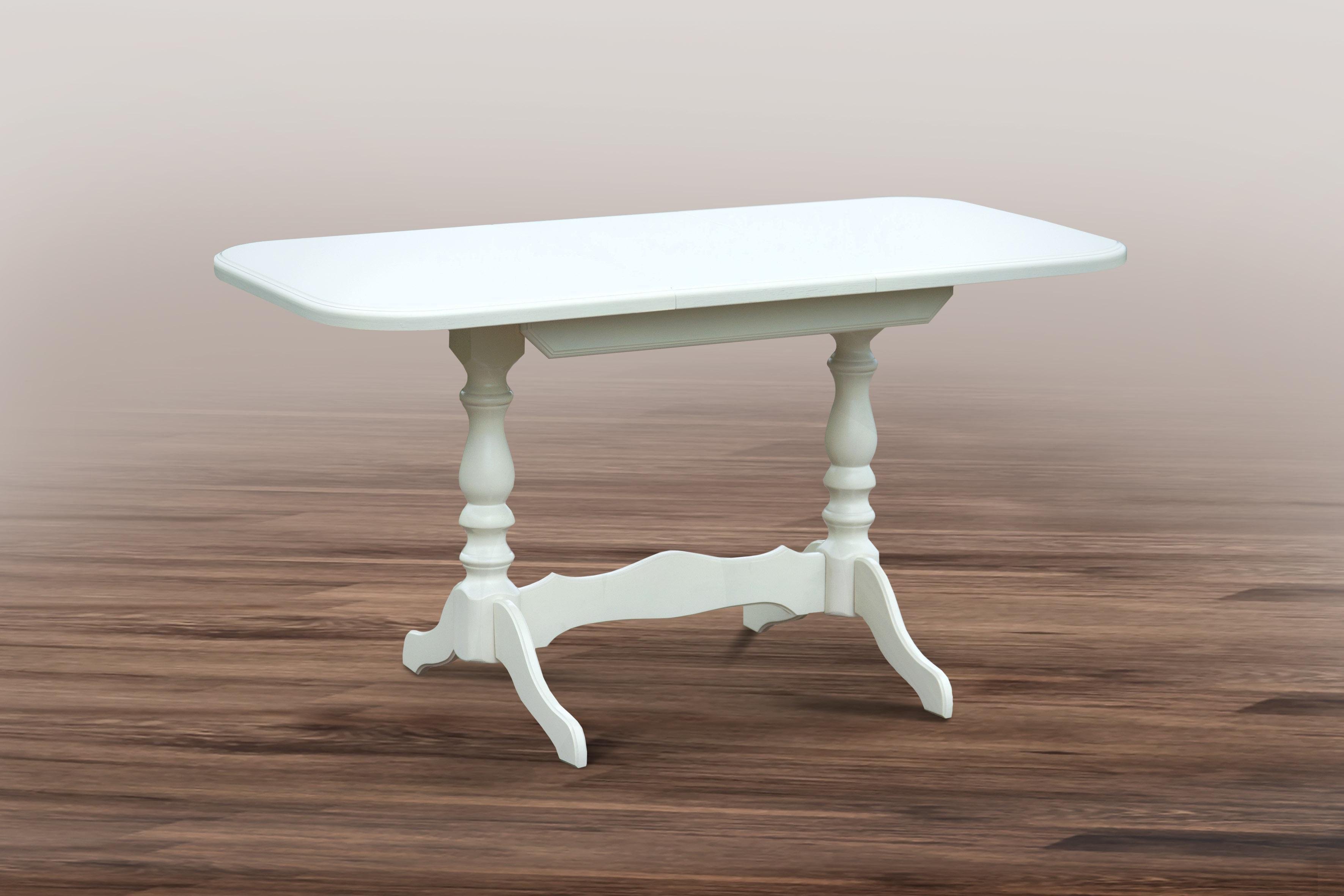 Обеденный стол Авангард Аврора 1020/1350х750х760 мм Ваниль белый (GAА0047942) - фото 1 Обеденный стол Авангард Аврора 1020/1350х750х760 мм Ваниль белый (GAА0047942) - фото 1