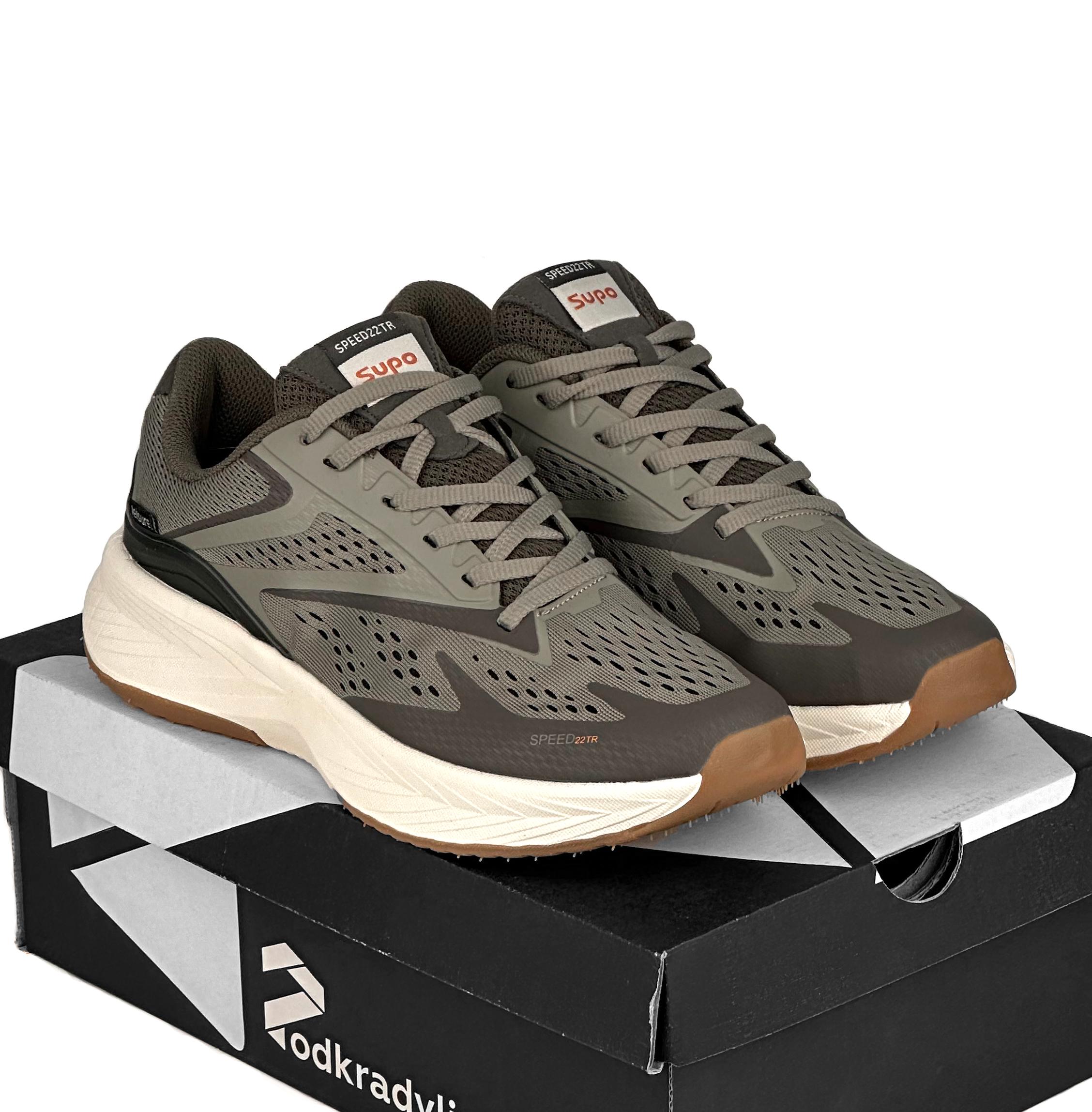 Кросівки чоловічі Supo р. 41 Хакі (2808-9) - фото 4