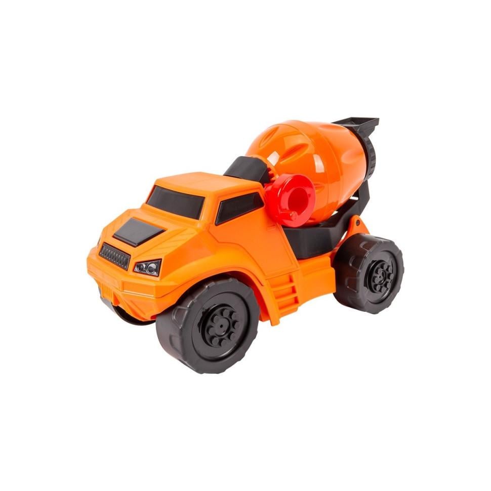 Игрушечный автомиксер ТехноК 8522TXK пластик 24 см Оранжевый (2990381324)