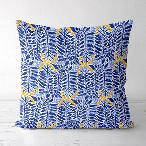 Подушка декоративная Presentville Soft Калина Стилизация 45x45 см (45PST_22U005)